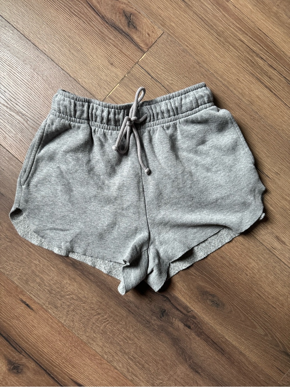wild fable Gray Elastic Waist Athletic Shorts